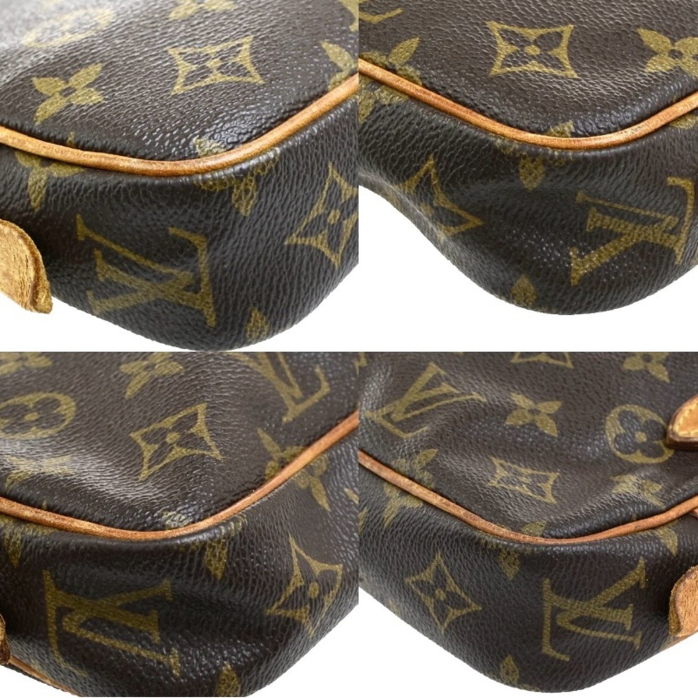 Authentic Louis Vuitton Brown Monogram Marly Crossbody Bag - Picture 6 of 12